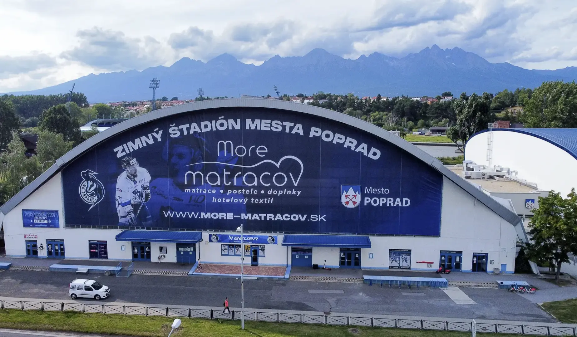Zimný štadión Poprad - HK Poprad ubytovanie pre fanúšikov